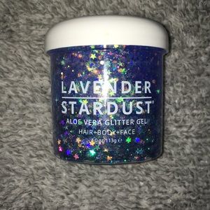 Lavender stardust Aloe Vera GLITTER GEL